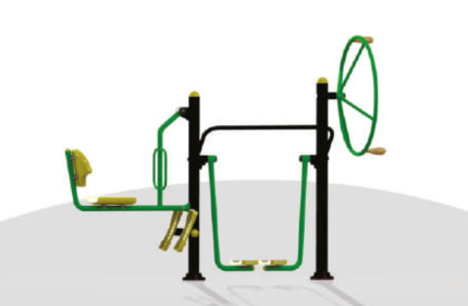 Leg Press Cum Air Walker Cum Shoulder Builder - GE60